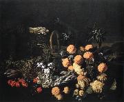 RUOPPOLO, Giovanni Battista Still-life in a Landscape asf France oil painting artist